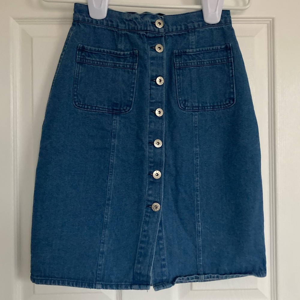 BB Dakota denim skirt